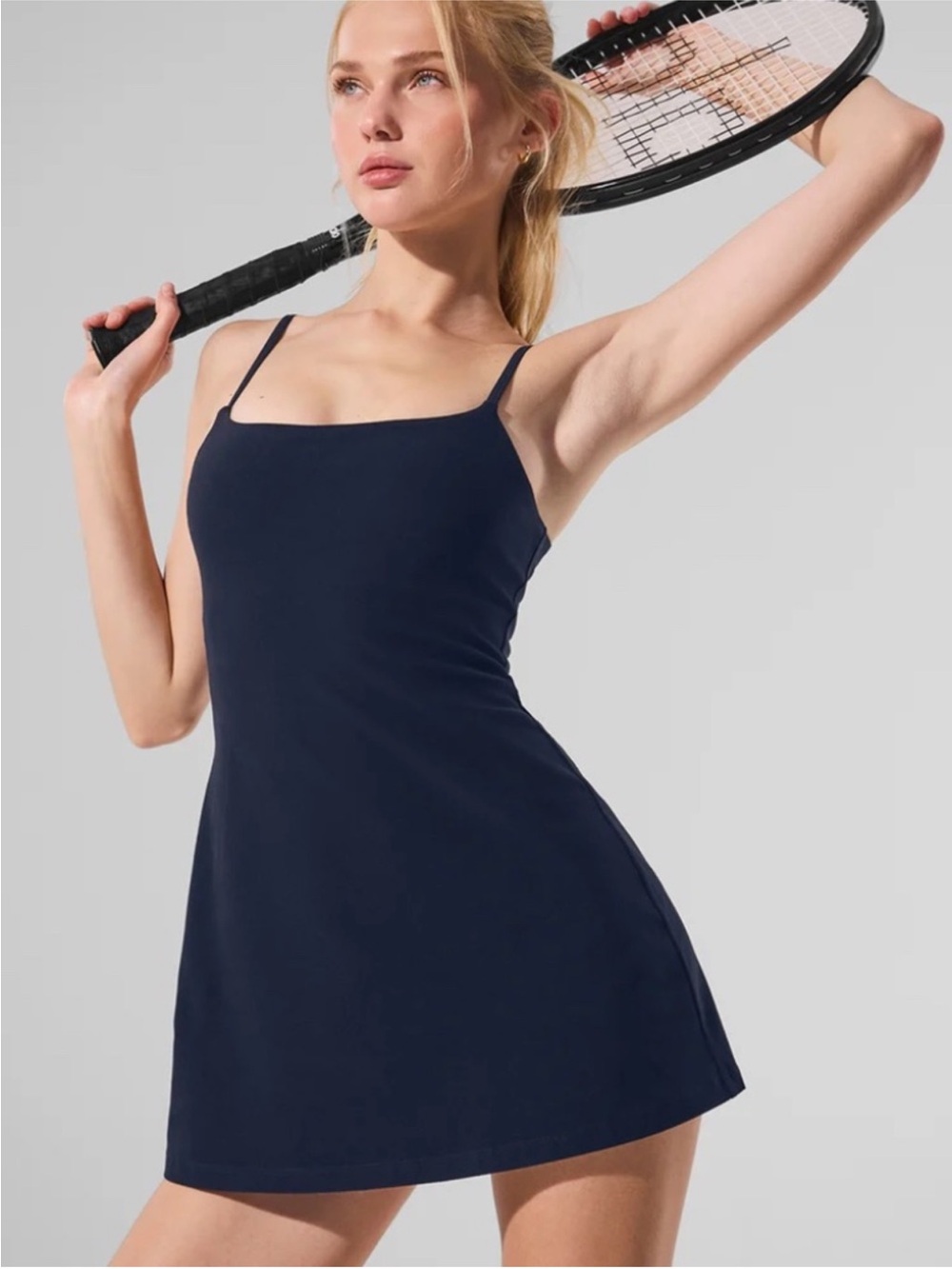 Alosoft Courtside Tennis Dress - Navy